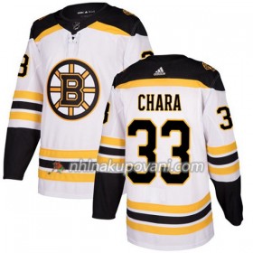 Boston Bruins Dresy Zdeno Chara 33 Bílá 2017-2018 Adidas Authentic - Dámské